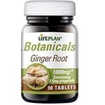 Lifeplan Ginger Root 1000mg 90 Tablets