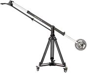 PROAIM 10' Wave-2 Camera Jib with CST-100 Heavy-Duty 100mm 2-Stage Tripod & Portable Tripod Dolly. Adjustable 6 to 10' Arm. Payload up to 25kg/55lb (P-WV-2PL-SD)