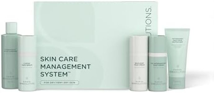 Marini SkinSolutions Skin Care Management System, Dry to Very Dry Skin with Antioxidant Daily Face Protectant SPF 33 - Cruelty Free - Made in The USA