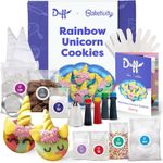 Baketivity x Duff Goldman Unicorn Cookies Kit - Kids Baking Kit - Cooking Kits for Kids with Premeasured Ingredients, Decorating Supplies, STEM Activities - Kids Baking Sets for Girls, Boys Ages 6-12