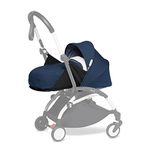 BABYZEN YOYO 0+ Newborn Pack, Air France Blue - Includes Mattress, Canopy, Head Support & Foot Cover - Requires YOYO2 Frame (Sold Separately)