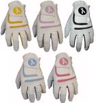 Womens Female Golf 5 Pack Gloves Ma