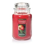 Yankee Candle Scented Candle, Macintosh, Original Large Jar Candle, 110-150 Hours of Burn Time, 22 oz.