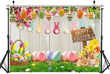 WOLADA 10x8FT Easter Backdrop Easte