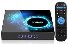 T95 Android Box 10.0 TV Box with 4GB RAM 32GB ROM WiFi 2.4GHz LAN 100M / H.265/ BT/ USB2.0 Newest 6K Android Box