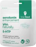 Serotonin Supplements | 1200mg griffonia Seed Extract | Mood Booster | 120 Tablets - 1 per Day | Mood Booster | UK Manufactured