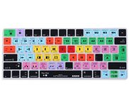 XSKN Avid Media Composer Shortcut Keyboard Cover for Apple Magic Keyboard (MLA22LL/A), US and EU Layout