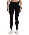 Jockey Women's Slim Fit Synthetic Leggings (MW20_Black_Medium_Black_M)