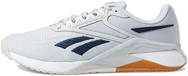 Reebok Mens NANO X2 Training Shoe, Pure Grey 2/ftwr White/reebok Rubber Gum-06, 6 US