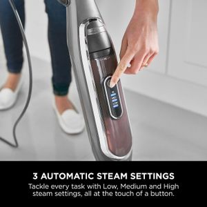 Shark Klik n' Flip Steam Mop – Grey Floor Cleaner