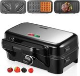 3-in-1 Sandwich Maker, Belgian Waff