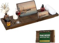 Teak Bathtub Tray - Luxury Bath Tra