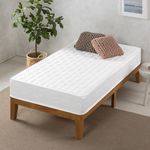 Zinus ValueComfort Single Mattress - Bonnel Spring Mattress 90x190 cm - Mattress Height 18 cm - Medium Firmness Mattress, White