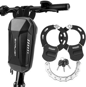 Scooter Lock, Universal Scooter Bag, Electric Scooter Locks Anti Theft, Heavy Duty Anti-Theft Chain Lock with Keys for E-Bike, Motorcycle, Electric Scooters, Segway Ninebot and NIU