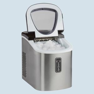 Cooks Professional 14kg Ice Maker – Silver Countertop Machine