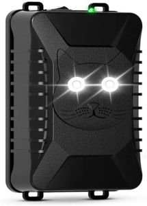 Kelenate® Ultrasonic Rat Repellent for Cars, Rodent Repeller to Protect Wiring, Vehicle Protection with Ultrasound, LED Flashlights, Keep Animals Away