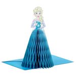 Hallmark Paper Wonder Disney Frozen Pop Up Birthday Card, Encouragement Card, All Occasion Card (Honeycomb Elsa)