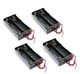 ICSTORE 18650 lithium battery Holder Case/Mount/socket DIY KIT For 3.7V Battery Dual Storage Slots For Power Supply - 4pcs