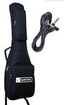 Mexa Electric Guitar Bag/Cover with Foam Padding (Black) - for Fender, Yamaha, Cort, Ibanez, Xtag, Ashton, Kadence, Vault, Hobmer, Givson, KAPS, Rocks and Other All Brands (Ibanez Ele, Black)