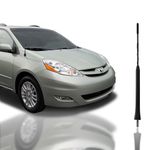 Antenna Mast for Toyota Sienna 2004-2015 | Black Automotive Antenna Replacement for Cars | Trucks & SUV - AM FM Radio Compatible | Car & Truck Exterior Accessories for Men & Women, 9"