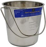 ZEEZ SS Round Bucket Pail 15.5L, , 