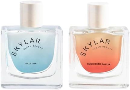 Skylar Sunkissed Dahlia and Salt Air Eau de Perfume Layering 2 Pack- Hypoallergenic & Clean Perfume for Women & Men, Vegan & Safe for Sensitive Skin- (50mL /1.7 Fl oz)