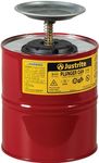 Just Rite JUS10308 1 Gallon Steel Plunger Can