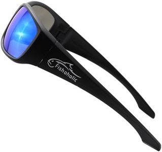 Fishoholic Polarized Bi-Focal Fishing Sunglasses with Reader Magnification (1.5x, 2.0x, 2.5x Options) and UV400 Protection