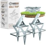 YARDDOG Mole Scissor Trap, Step-to-