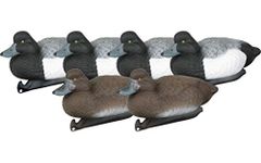 Flambeau Outdoors 5652MSU Masters Series Blue Bill Decoys, Classic Floaters - 6-Pack