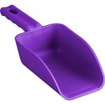 Vikan Remco 63008 Color-Coded Plastic Hand Scoop - BPA-Free Food-Safe Kitchen Utensils, Restaurant and Food Service Supplies, 16 oz, Purple