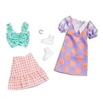 Barbie Fashions 2-Pack, 2 Outfits &