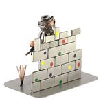 Steelman24 I Nuts and bolts sculpture Paintball With Personal Engraving I Handmade ornaments I I Metal figurine