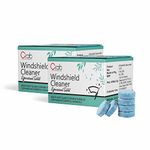 Crab 100PCS/1Set Car Wiper Detergent Effervescent Tablets Washer Auto Windshield Cleaner Glass Wash Cleaning Tablets