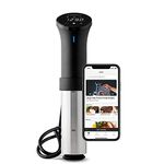 Anova Precision Cooker 2.0 [AN500-UK00], Sous Vide, WiFi, 100 Watts, Type G Plug included for UK use, Bluetooth, Anova App Included - Black and Silver