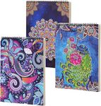 Atoke 3 Pack Adult Colouring Books,Flower,Mandalas &Animal Patterns and Designs for Adults Relaxation,Colouring Books for Women to Relax, Anxiety and Depression