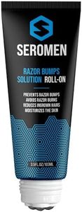 Seromen Razor Bump Treatment for Men - Ingrown Hair Treatment for Men - Face & Body After Shave & Razor Burn Treatment - Metal Roll On Soothes Skin & Calms Irritation (3.5fl.oz) Made in USA.
