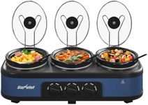 Sunvivi Triple Slow Cooker Buffet S