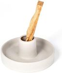 IMEEA Palo Santo Holder Ceramic Palo Santo Burner Palo Santo Sticks Holder Incense Burner for Palo Santo Sage Holder Scented Wood Stand