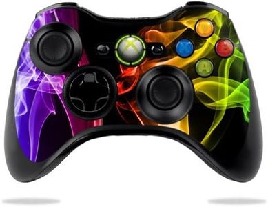 MightySkins Skin Compatible with Microsoft Xbox 360 Controller - Bright Smoke | Protective, Durable, and Unique Vinyl Decal wrap Cover | Easy to Apply, Remove, and Change Styles | Made in The USA