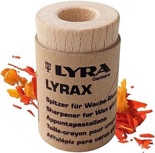 Lyra Pro Natura Wooden Sharpener for Stockmar Stick Crayons and Lyra Triple Ones