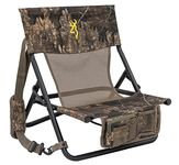 Browning Hunting Chair, Powder-coated Steel, Realtree Timber, One Size