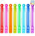 JOYIN 32 Pack Mini Bubble Wands, 8 