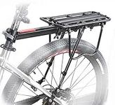 COMINGFIT® 50kg Capacity Almost Universal Adjustable Bike Luggage Cargo Rack Bicycle Accessories Equipment Stand Footstock Bicycle Carrier Racks