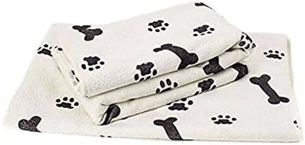 Zwipes Large Microfiber Pet Towels (Size: 30" x 36"), 2-Pack Soft Terry Cleaning Cloths