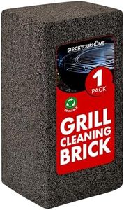 Stock Your Home Grill Cleaning Brick, Griddle Block Cleaner, Heavy Duty Pumice Stone for BBQ Flat Top, Scrubbing Tools/Bricks, (1 Pack)