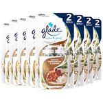 Glade Sense & Spray Air Freshener, Motion Activated Automatic Odour Eliminator for Home, 18 ml Refill, Sandalwood & Jasmine, 16 Refills
