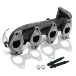 A-Premium Left Exhaust Manifold Compatible with Ford F-250 Super Duty, F-350 Super Duty, 2005-2010, V8 5.4L Only, (with Gasket, Seal) Replace# 5C3Z9431BA, 7C3Z9431B