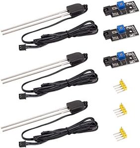 AZDelivery 3 x Bodenfeuchtesensor, Feuchte-Detektor und Pflanzenfeuchte-Messgerät mit korrosionsbeständiger Sonde für automatische Bewässerung System kompatibel mit Arduino und Raspbery Pi