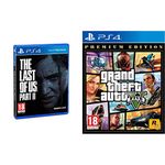 Sony The Last of Us Part II (PS4)+Grand Theft Auto V - Premium Edition (PS4)